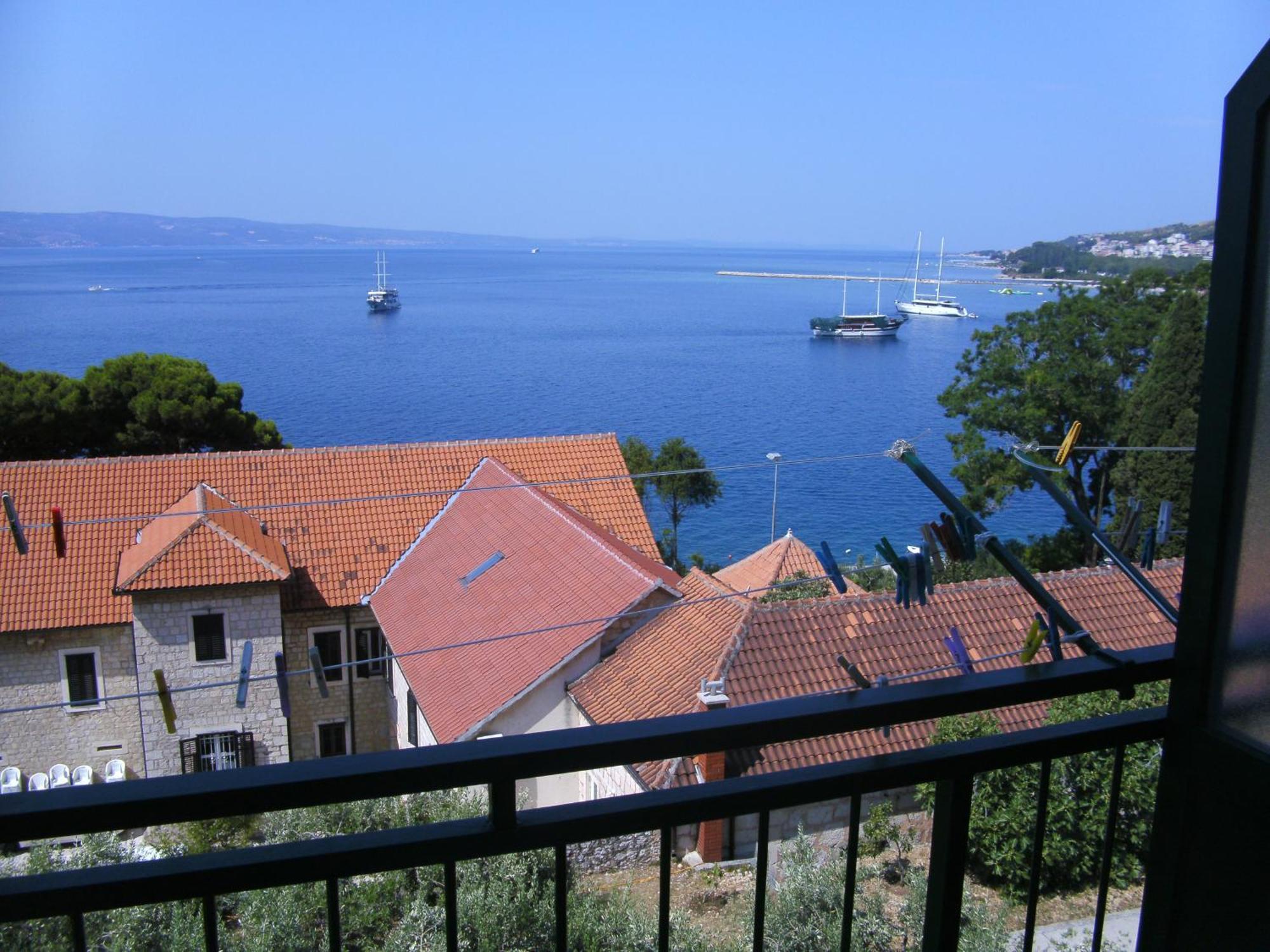 Sea View Panorama Apartment L Omis Bagian luar foto